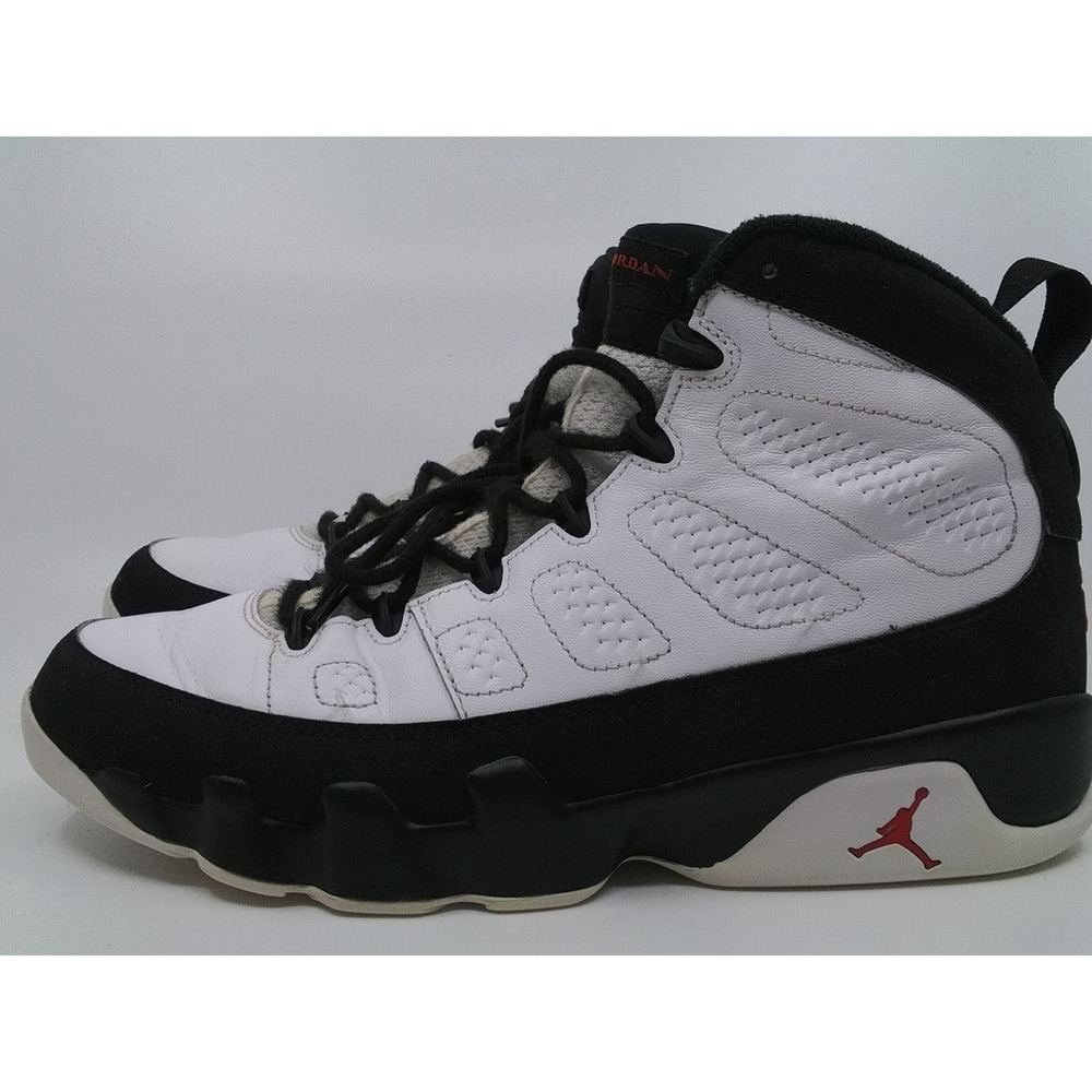 Nike Air Jordan 9 Retro Space Jam 2016 White Black Red 302370-112 Mens 10.5